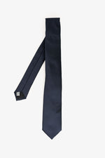 Christian Dior Navy CD Logo Neck Tie