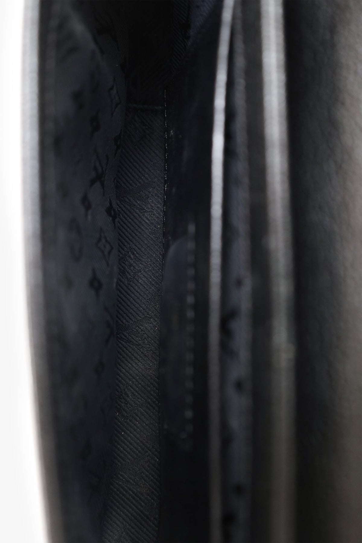 Louis Vuitton 2011 Limited Edition Black Suede Avant-Garde Pochette Clutch Bag