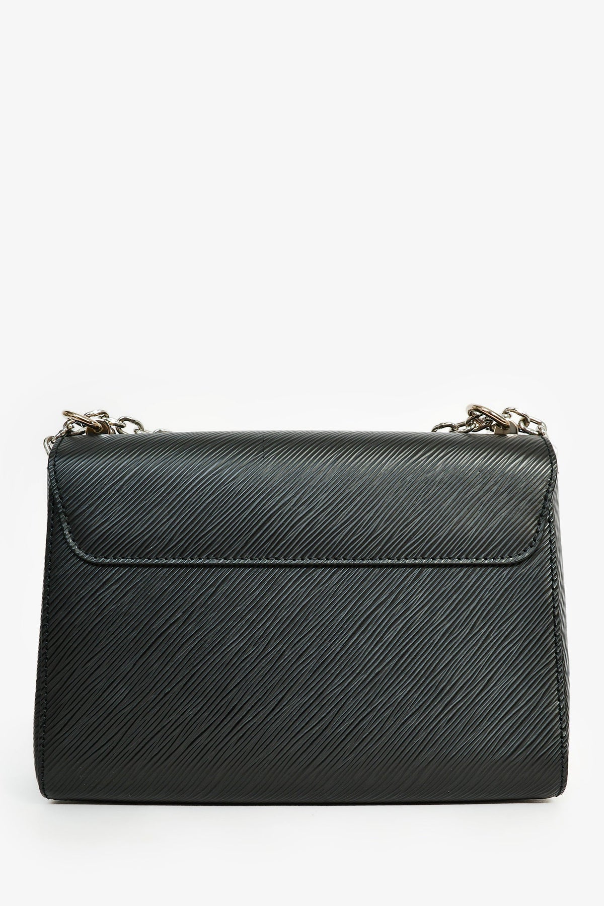 Louis Vuitton 2021 Black Epi Leather Twist MM Chain Bag
