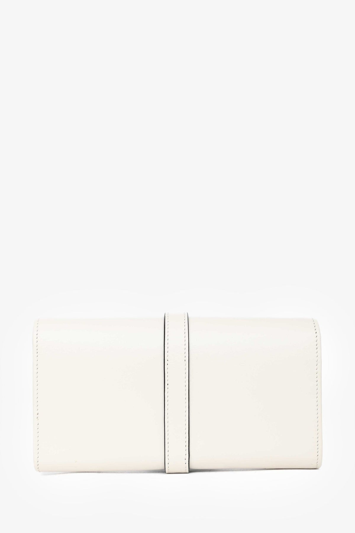 Gucci White Leather Piston Lock Jackie 1961 Mini