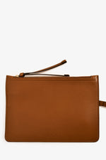 Gucci Brown GG Suede Large 'Gucci B' Shoulder Bag