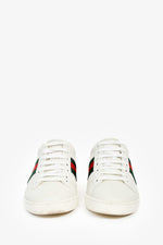 Gucci White Leather Ace Sneakers Size 36.5