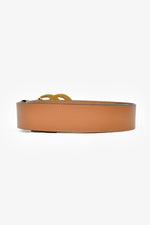 Gucci Brown Leather 1.5" GG Marmont Belt Size 80