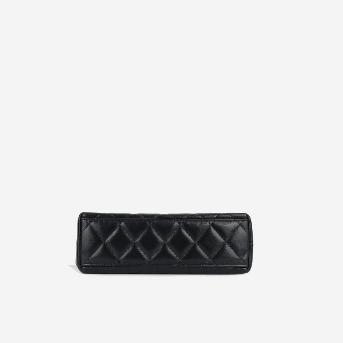 Chanel Small Kelly Re-Edition - Black Shiny Calfskin | Gold Hardware