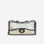 Chanel Sand by The Sea Flap - Clear PVC | Champagne Gold Hardware