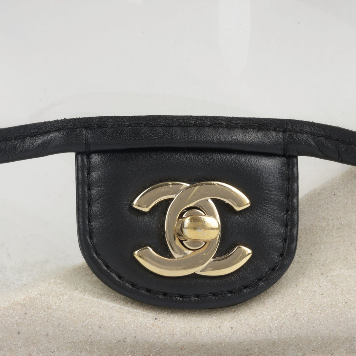 Chanel Sand by The Sea Flap - Clear PVC | Champagne Gold Hardware