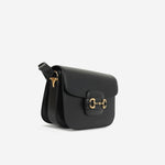 Gucci Gucci - 1995 Horsebit Shoulder Bag - Black Calfskin GHW - Unused
