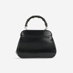 Gucci Gucci - Lady Lock Top Handle - Black Calfskin SHW - Pre-Loved