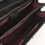 Gucci Gucci - Lady Lock Top Handle - Black Calfskin SHW - Pre-Loved