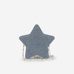 Dior - Mini Star Crossbody Bag - Blue Denim Multi Pearl CGHW - Pre-Loved