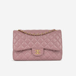 Chanel Jumbo Classic Flap - Mauve Lambskin | Champagne Gold Hardware