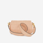 Fendi - Medium Baguette - Peach Zucca Nappa GHW - Pre-Loved