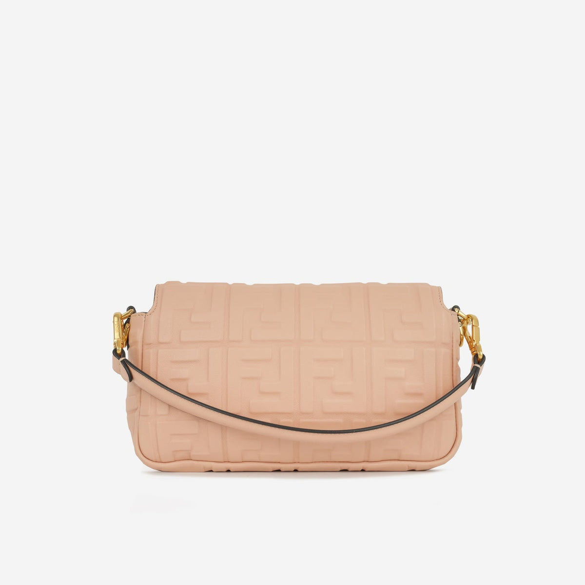 Fendi - Medium Baguette - Peach Zucca Nappa GHW - Pre-Loved