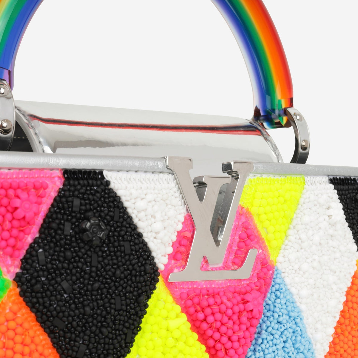 Louis Vuitton - Artycapucines BB by Ugo Rondinone BB - Multicolored Beads SHW - Pre-Loved