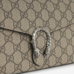 Gucci Dionysus Wallet on Chain - GG Supreme Canvas | Silver Hardware