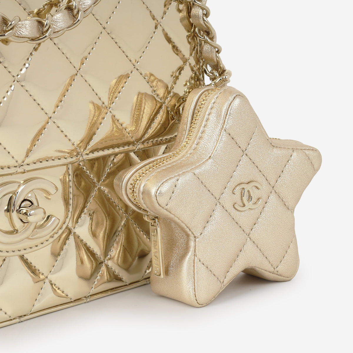 Chanel 24c Backpack with Star Coin Purse