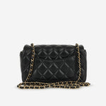 Chanel Slim Mini Rectangular - Black Lambskin | Champagne Gold Hardware