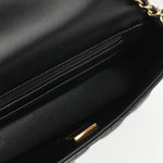 Chanel Slim Mini Rectangular - Black Lambskin | Champagne Gold Hardware