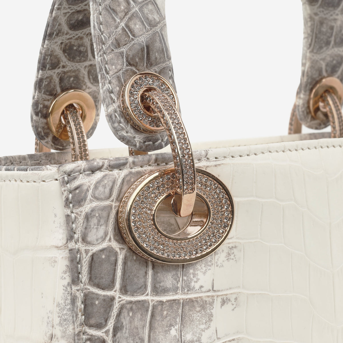 Dior Mini Lady Dior - Himalayan Crocodile Niloticus