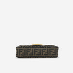 Fendi Midi Chain Baguette - FF Jacquard Monogram | Gold Hardware