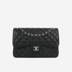 Chanel Classic Jumbo Double Flap - Black Caviar | Silver Hardware