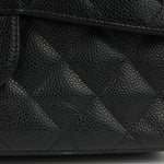 Chanel Classic Jumbo Double Flap - Black Caviar | Silver Hardware