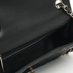 Chanel Mini Rectangular - Black Lambskin | Champagne Gold Hardware (NWT)