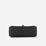 Chanel Mini Rectangular - So Black Iridescent Lambskin