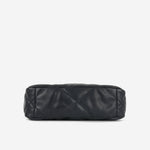 Chanel Small 19Midnight Blue Lambskin | Gold & Silver Hardware