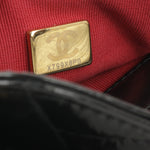 Chanel Small Hobo Bag - Black Shiny Crumpled Calfskin | Gold Hardware