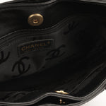 Chanel Small Surpique Stitch Tote | Black Calfskin
