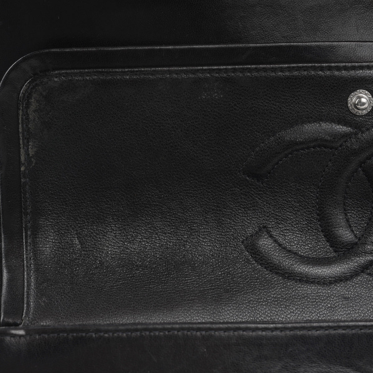 Chanel Medium Classic Flap - Black Patent | Silver hardware