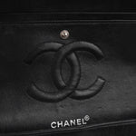 Chanel Medium Classic Flap - Black Patent | Silver hardware