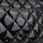Chanel Medium Classic Flap - Black Patent | Silver hardware