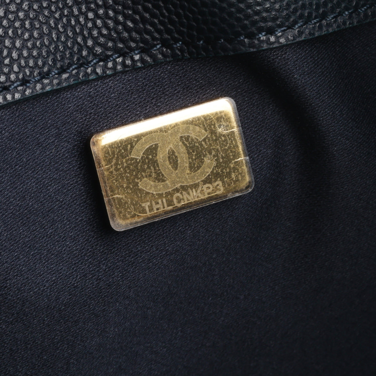 Chanel Medium 25 Hobo Bag - Midnight Blue Caviar | Antique Gold-tone Hardware