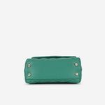 Chanel Mini Coco Handle - Green Caviar | Champagne Gold Hardware